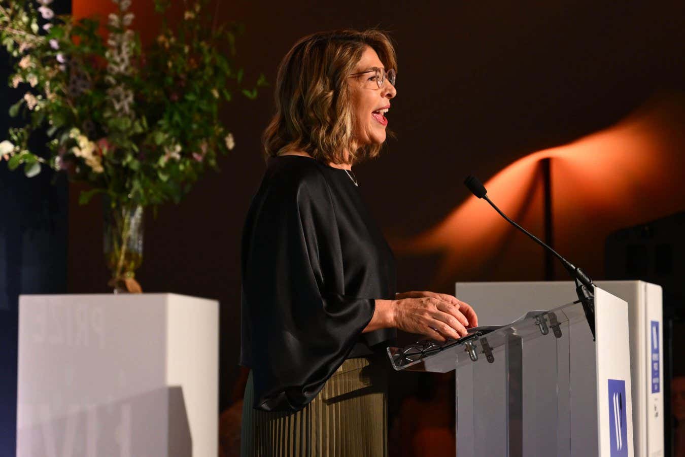 2XBXB3H EDITORIAL USE ONLY Naomi Klein, author of Doppelganger, is announced as the winner of the 2024 Women's Prize for Non-Fiction, taking place at Bedford Square Gardens, London. Picture date: Thursday June 13, 2024.